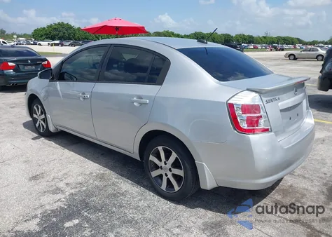 2012 Nissan Sentra 2.0 Sr из США, поврежденный, VIN 3N1AB6AP0CL674883